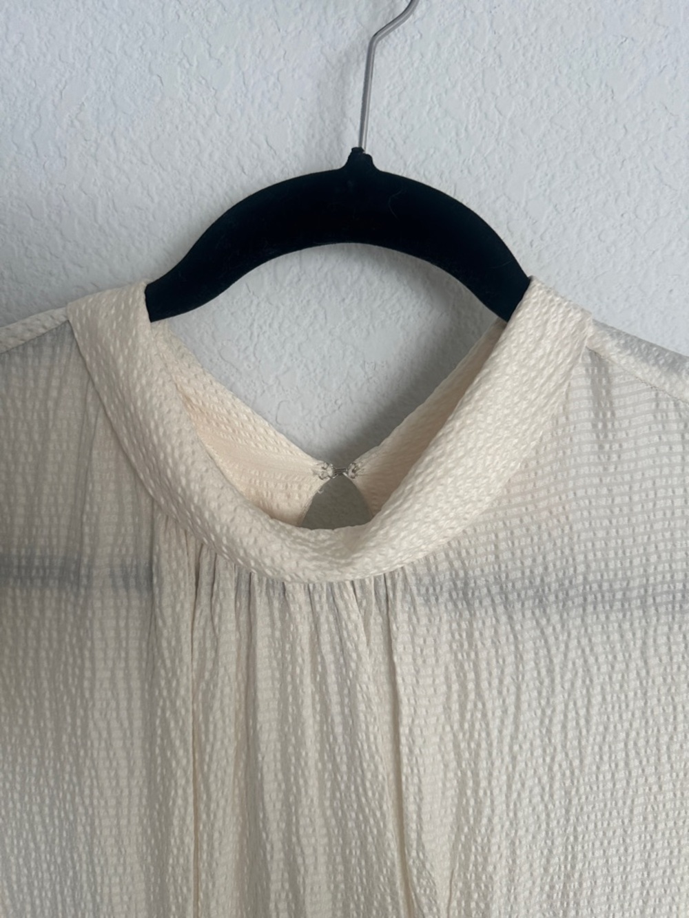 Rebecca Taylor petal sleeve silk and Tweed dress 4 - Picture 5 of 11